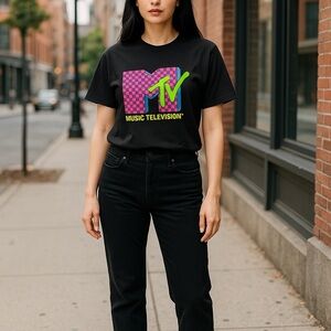 MTV | New - No tag |‎ Women's XXL MTV Retro Graphic Tee – 100% Cotton